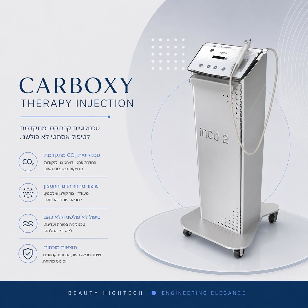 CO₂ Carboxytherapy - קרבוקסיתרפיה בהזרקה
